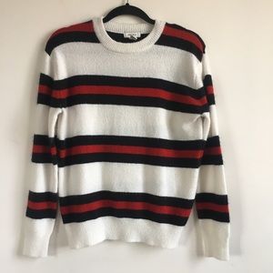 Forever 21 Acrylic Striped Sweater